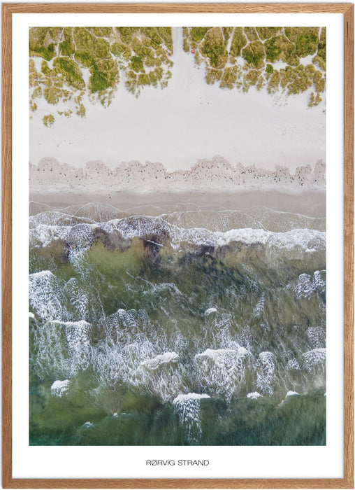 Rørvig Strand Plakat