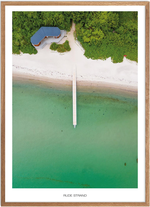 Rude Strand Plakat
