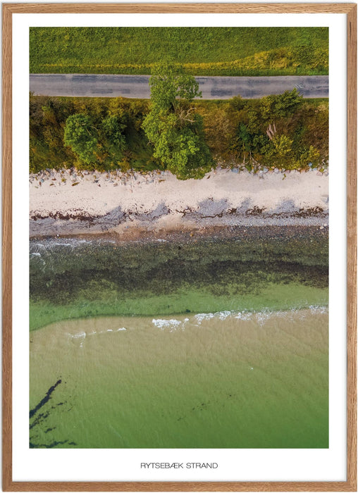 Rytsebæk strand Plakat