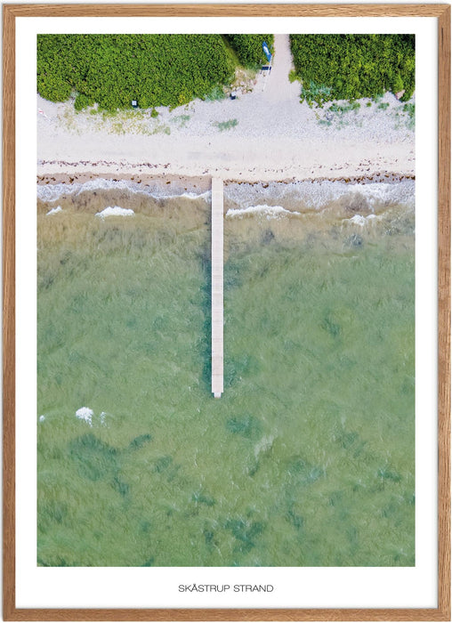 Skåstrup Strand Plakat