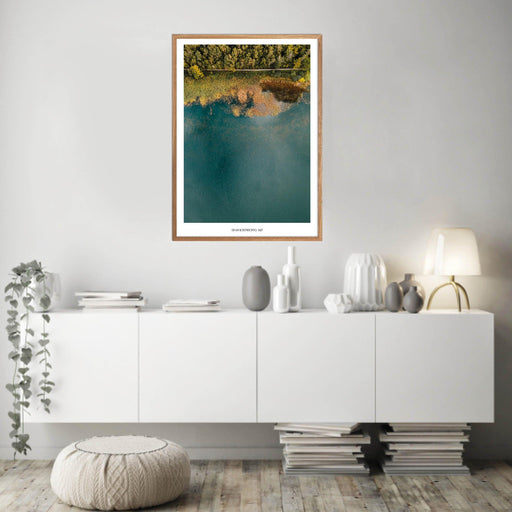 Skanderborg Sø Plakat - Plakatsnedkeren
