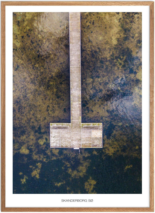 Skanderborg Sø No. 2 Plakat - Plakatsnedkeren