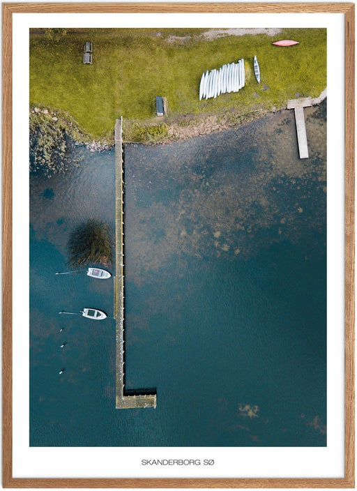 Skanderborg Sø No. 4 Plakat - Plakatsnedkeren