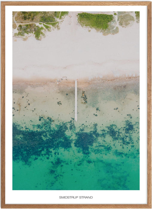 Smidstrup Strand Plakat
