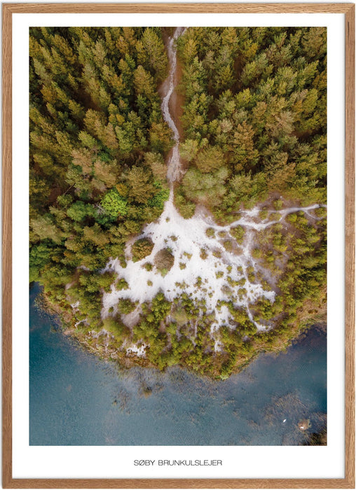 Søby Brunkulslejer No. 2 Plakat