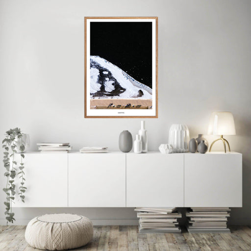 Søerne Vinter-plakat No. 1 - Plakatsnedkeren