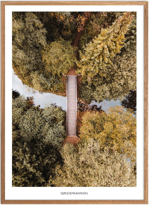 Søndermarken - Bro Plakat - Plakatsnedkeren