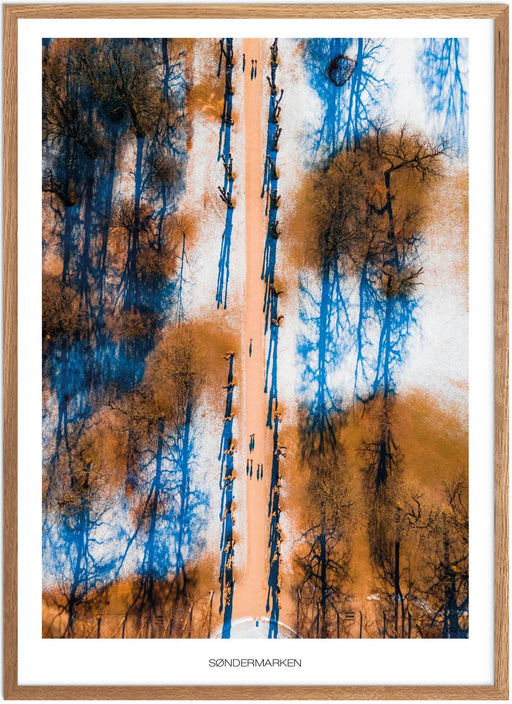 Søndermarken Vinter-Plakat No. 2 - Plakatsnedkeren