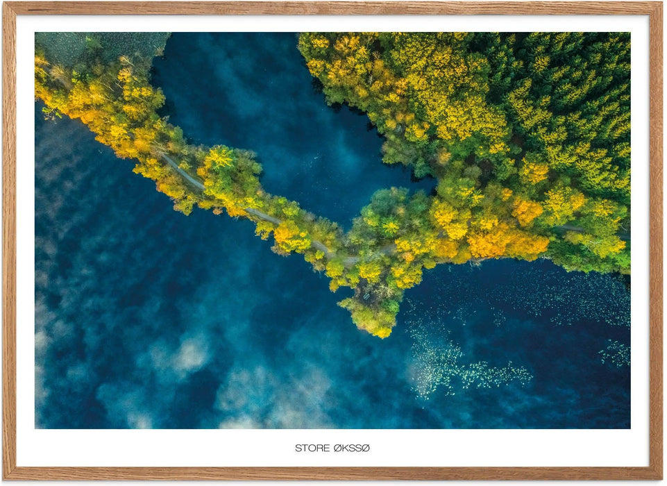 Store Økssø Plakat - Plakatsnedkeren