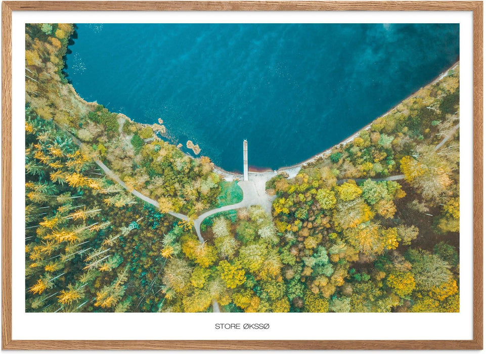 Store Økssø Bro Plakat - Plakatsnedkeren