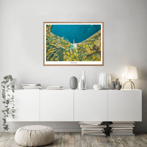 Store Økssø Bro Plakat - Plakatsnedkeren
