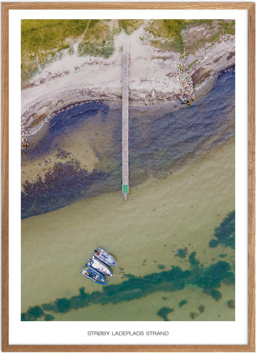 Strøby Ladeplads Strand No. 1 Plakat