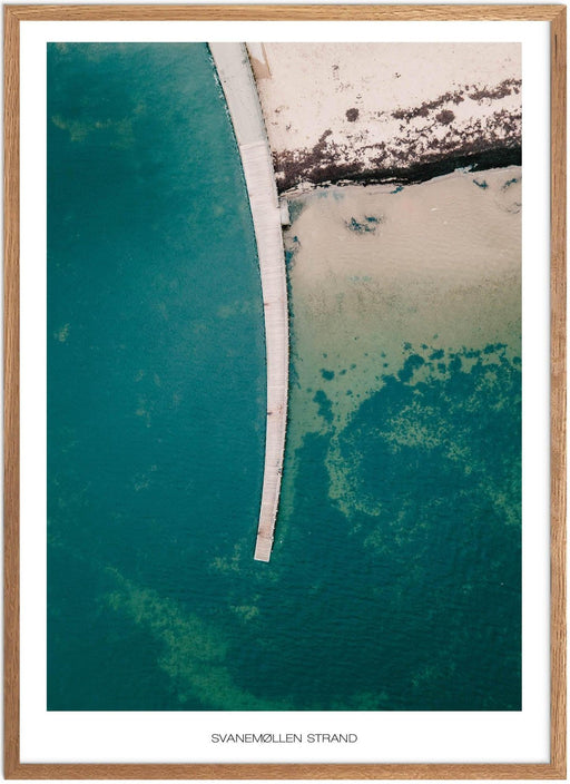 Svanemøllen Strand No. 3 Plakat - Plakatsnedkeren