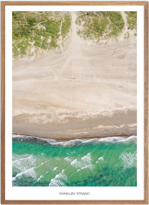 Svinkløv Strand Plakat