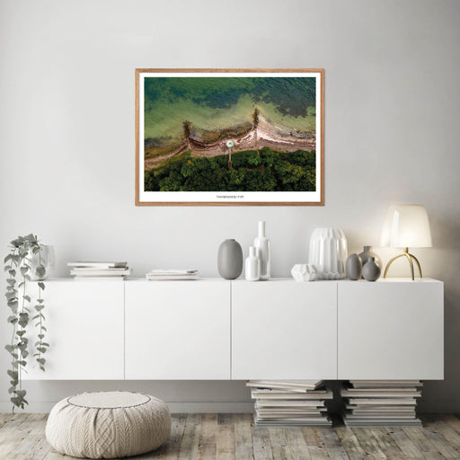 Taksensand Fyr Plakat