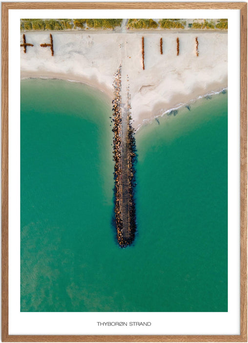 Thyborøn Strand Plakat