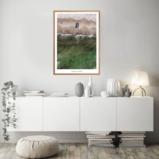 Tisvildeleje Strand Båd Plakat