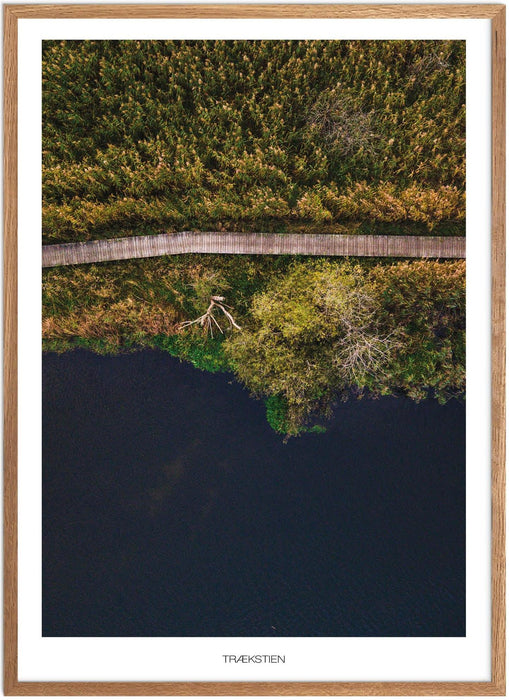 Trækstien Plakat - Plakatsnedkeren