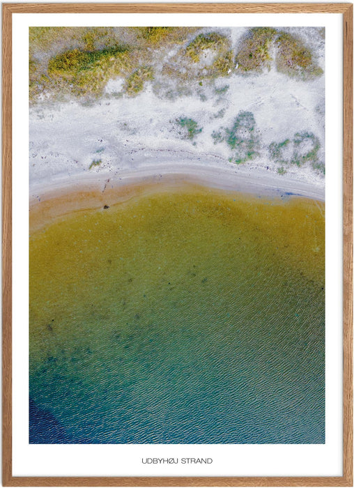 Udbyhøj Strand Plakat