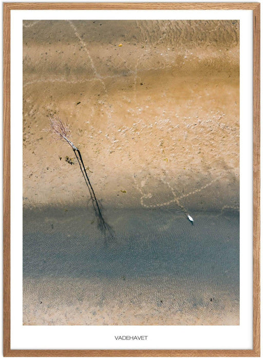 Vadehavet Plakat naturplakat fugl fotokunst