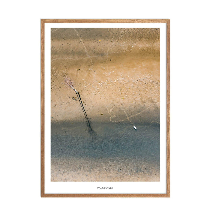 Vadehavet Plakat naturplakat fugl fotokunst