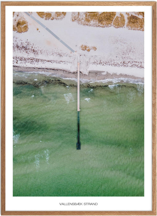 Vallensbæk Strand No. 1 Plakat