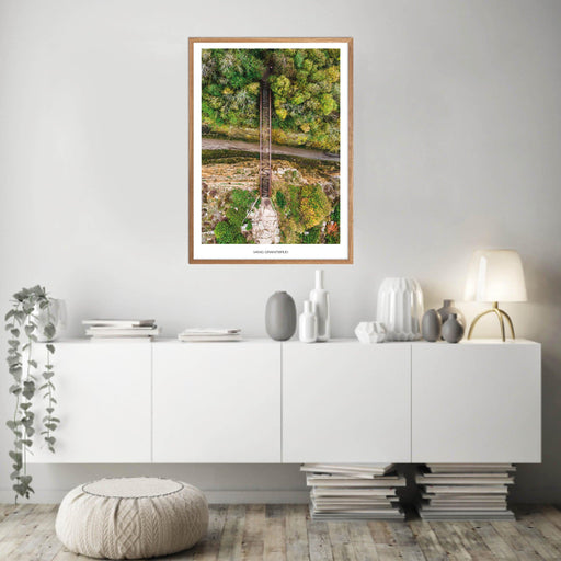 Vang Granitbrud - Bro Plakat - Plakatsnedkeren
