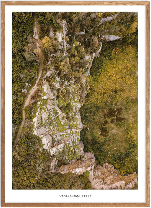 Vang Granitbrud Plakat - Plakatsnedkeren