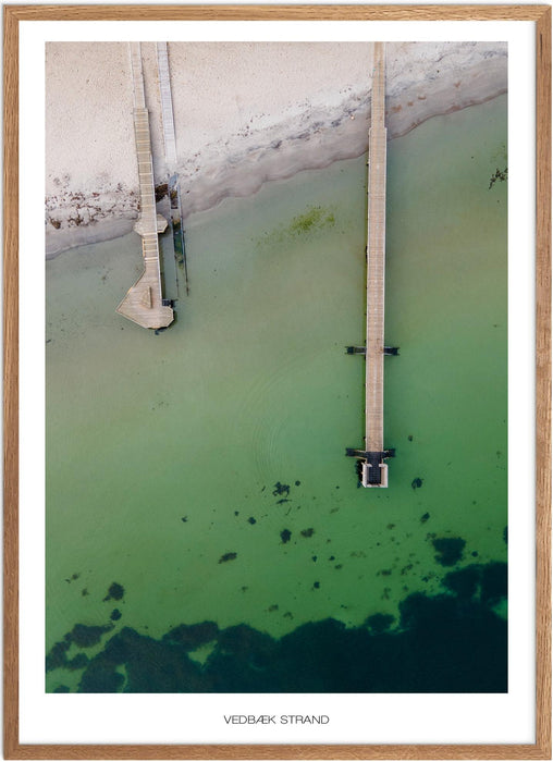 Vedbæk Strand Plakat