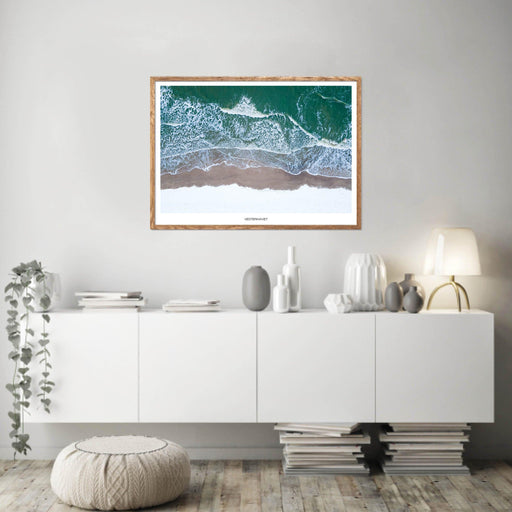Vesterhavet No. 2 Bred Vinter-Plakat - Plakatsnedkeren