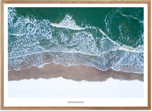 Vesterhavet No. 2 Bred Vinter-Plakat - Plakatsnedkeren