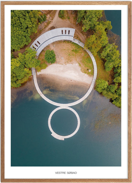 Vestre Søbad No. 1 Plakat