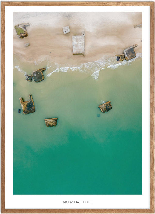 Vigsø Batteriet Plakat