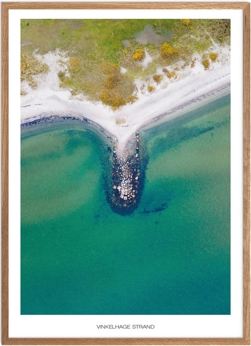 Vinkelhage Strand No. 2 Plakat