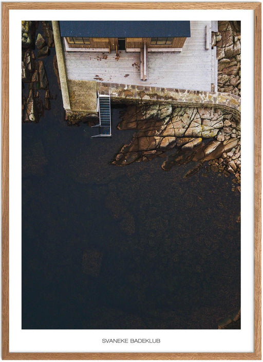 Svaneke Badeklub Plakat - Plakatsnedkeren